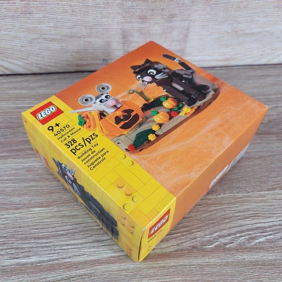 NEW Lego Halloween Cat and Mouse Limited‎ Release Edition Seasonal Fall 40570 - Picture 6 of 6